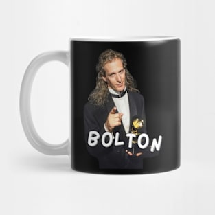 michael bolton quotes art 90s style retro vintage 70s Mug